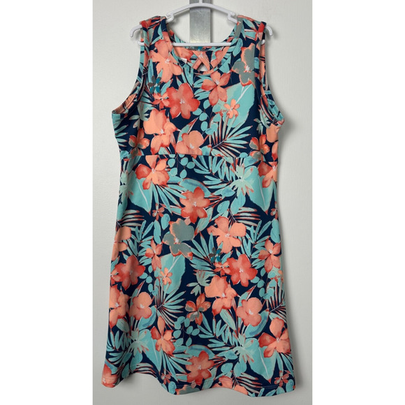 Columbia Girls' PFG Freezer Dress Size Youth M (10-12) UPF 50 Sun Protection D16 - Picture 1 of 4